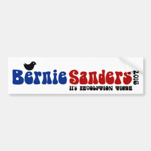Pegatina Para Coche Chorreadoras Bernie retro POTUS del chirrido