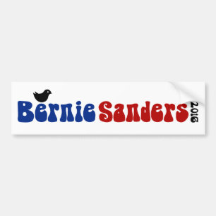 Pegatina Para Coche Chorreadoras Bernie retro POTUS del chirrido