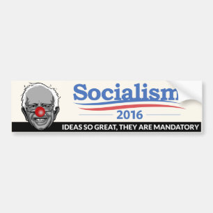 Pegatina Para Coche Chorreadoras de Bernie - socialismo