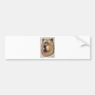 Pegatina Para Coche Chow Chow