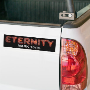 Pegatina Para Coche Christian eternity evangelism salvation message