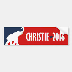 PEGATINA PARA COCHE CHRISTIE 2016 SPORTBUMPER - .PNG