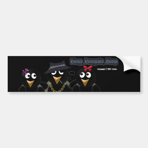 Pegatina Para Coche Chulo del pingüino del chulo