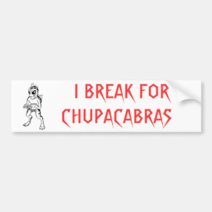 Pegatina Para Coche Chupacabra
