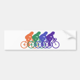 Pegatina Para Coche Ciclismo (hembra)