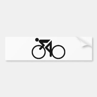 Pegatina Para Coche ciclo compitiendo con la bicicleta
