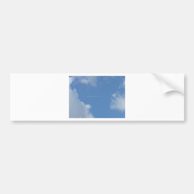 Pegatina Para Coche Ciel bleu (Frente)
