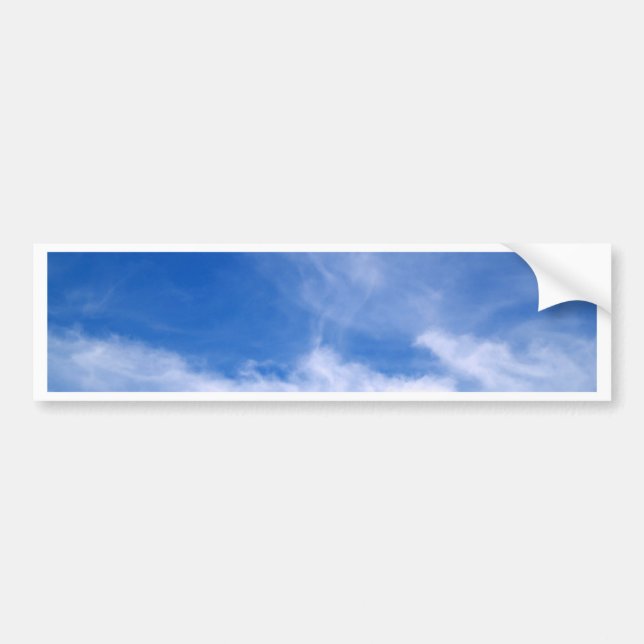 Pegatina Para Coche cielo y nube hermosos (Frente)