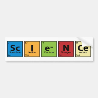 Pegatina Para Coche Ciencia