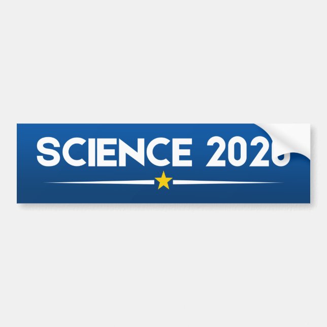Pegatina Para Coche Ciencia 2020 (Frente)