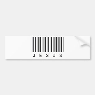 Pegatina Para Coche Cifre la barra Jesús noir