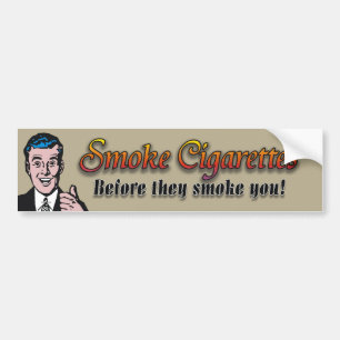 Pegatina Para Coche Cigarrillos del humo