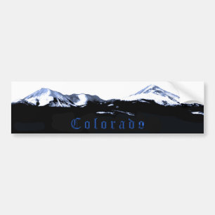 Pegatina Para Coche Cima de Montaña de Colorado I