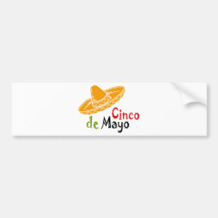 Pegatina Para Coche Cinco de Mayo