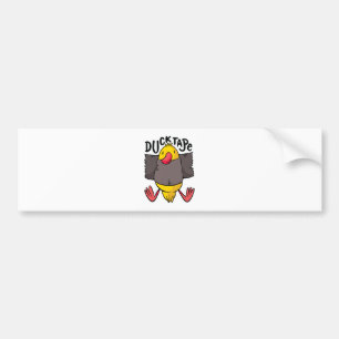 Pegatina Para Coche Cinta de Pato Divertida