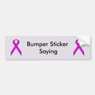 Pegatina Para Coche Cinta Purple Standard de Kenneth Yoncich