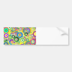 Pegatina Para Coche Círculos de colores