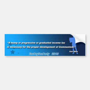 Pegatina Para Coche Cita Bumpersticker de Karl Marx