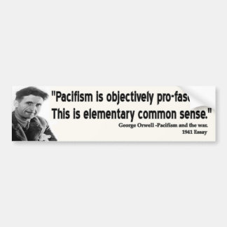 Pegatina Para Coche Cita de George Orwell