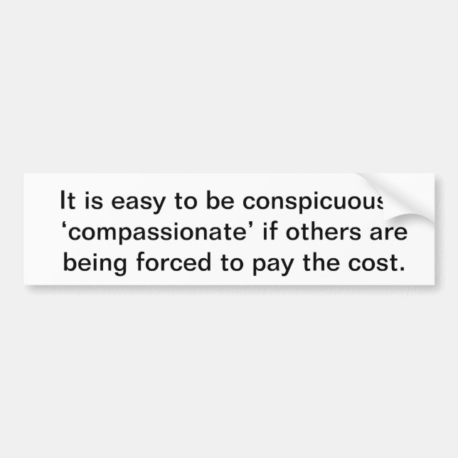 Pegatina Para Coche Cita de Murray Rothbard (Frente)