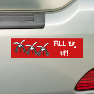 Pegatina Para Coche Cita divertida de Mosquitos llena Er Up