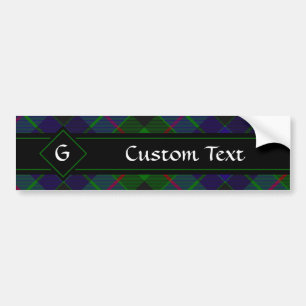 Pegatina Para Coche Clan Gunn Tartan Bumper Sticker