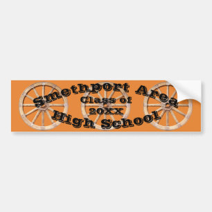 Pegatina Para Coche Clase secundaria Smethport de 20XX Sticker Bumper