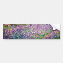 Pegatina Para Coche Claude Monet - El jardín del artista en Giverny