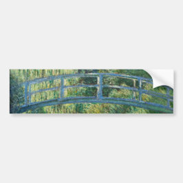 Pegatina Para Coche Claude Monet - estanque de Lily del Agua, Armonía
