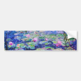 Pegatina Para Coche Claude Monet - Lilies de agua / Nympheas 1919