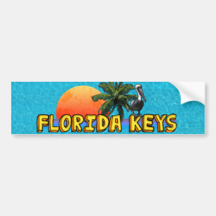 Pegatina Para Coche Claves de Florida