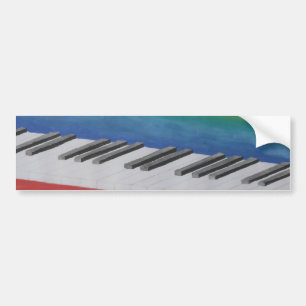 Pegatina Para Coche Claves de piano