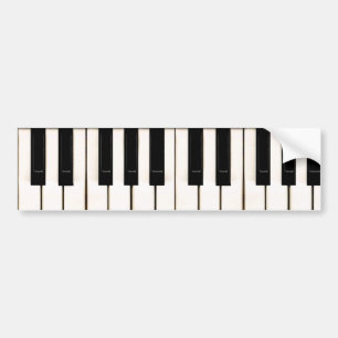 Pegatina Para Coche Claves de piano