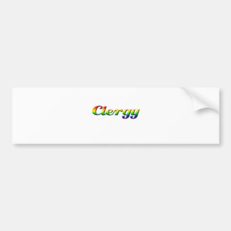 Pegatina Para Coche clero - arco iris