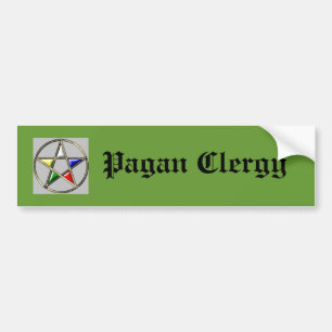 Pegatina Para Coche Clero pagano