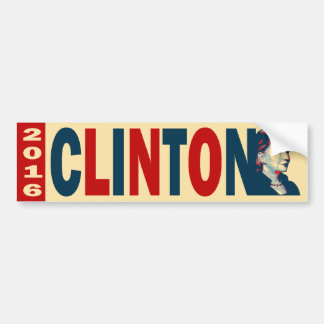 Pegatina Para Coche Clinton 2016