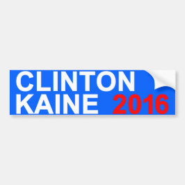 Pegatina Para Coche Clinton Kaine 2016