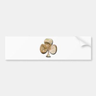 Pegatina Para Coche Clover de lienzo