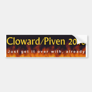 Pegatina Para Coche Cloward y Piven 2016