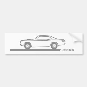 Pegatina Para Coche Coche 1970-74 del gris del plumero