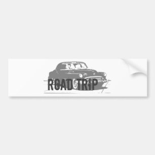 Pegatina Para Coche Coche Antiguo Viaje por Carretera