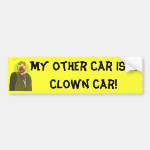 Pegatina Para Coche Coche del payaso