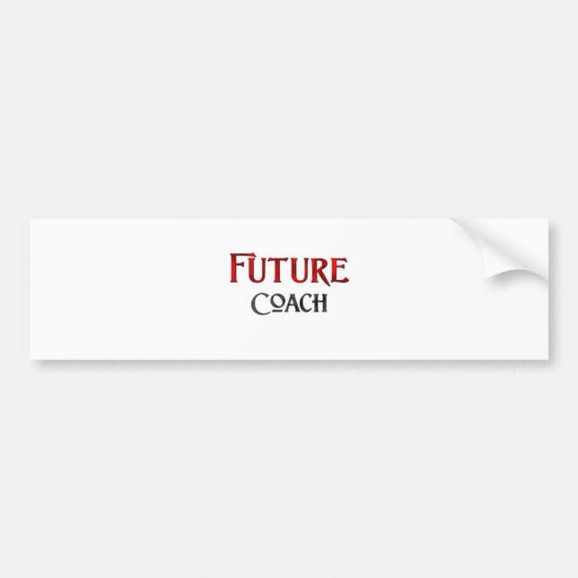 Pegatina Para Coche Coche futuro (Frente)