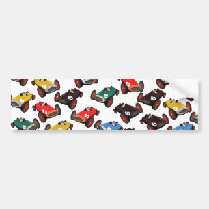 Pegatina Para Coche Coches de Carreras de época