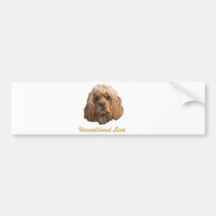 Pegatina Para Coche Cocker Spaniel