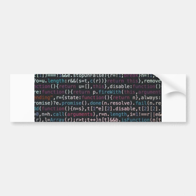 Pegatina Para Coche codificar (Frente)