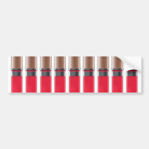 Pegatina Para Coche código de barras del lápiz labial