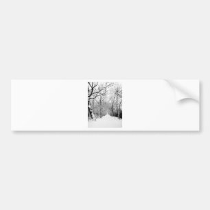 Pegatina Para Coche Cold Winter Woodland