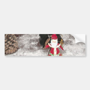 Pegatina Para Coche Colección de Navidades Nutcracker Teddy Bear