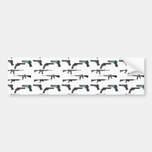 Pegatina Para Coche Collage de armas